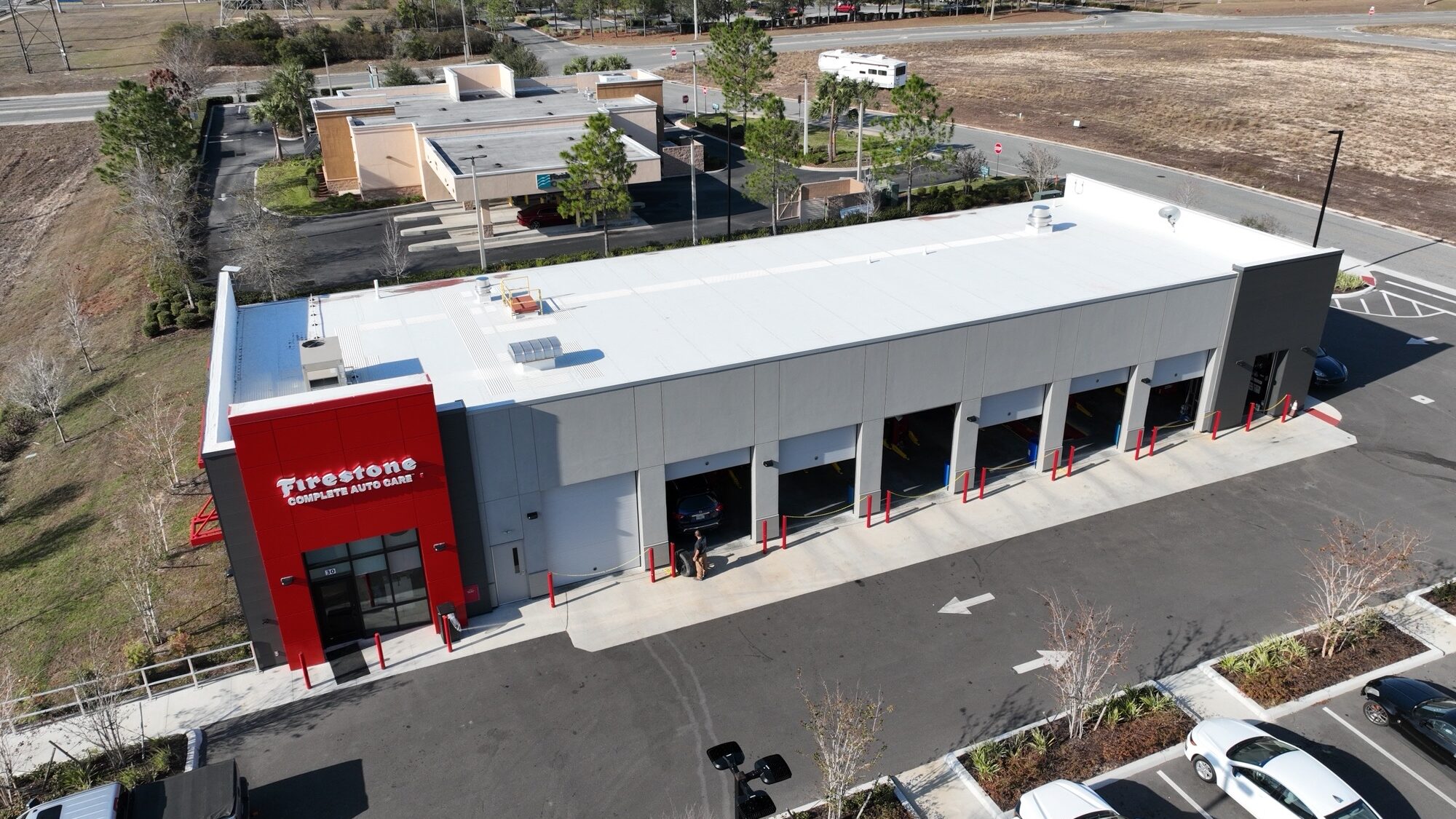 Firestone Complete Auto Care - Ocala, FL - New Build - Great Southern Constructors - TPO