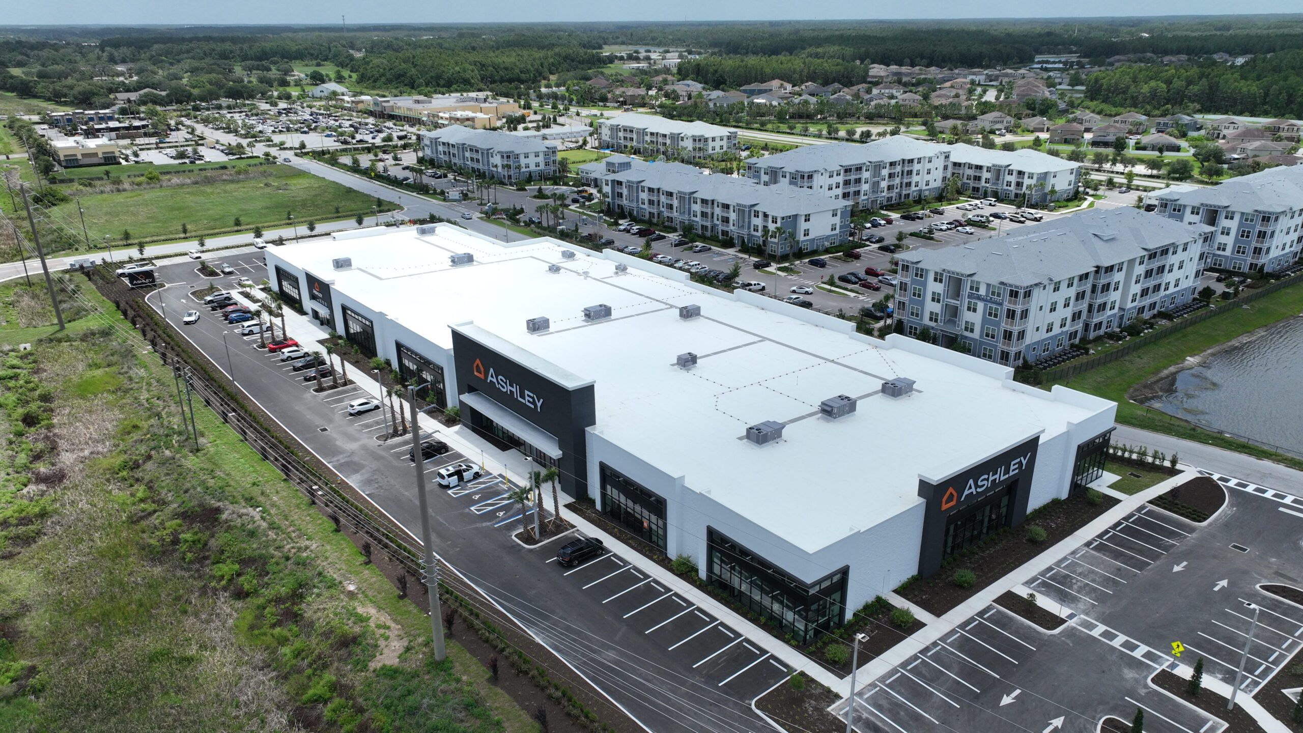 Ashley Homestore - Odessa, FL
New Build - Hawkins Construction - TPO