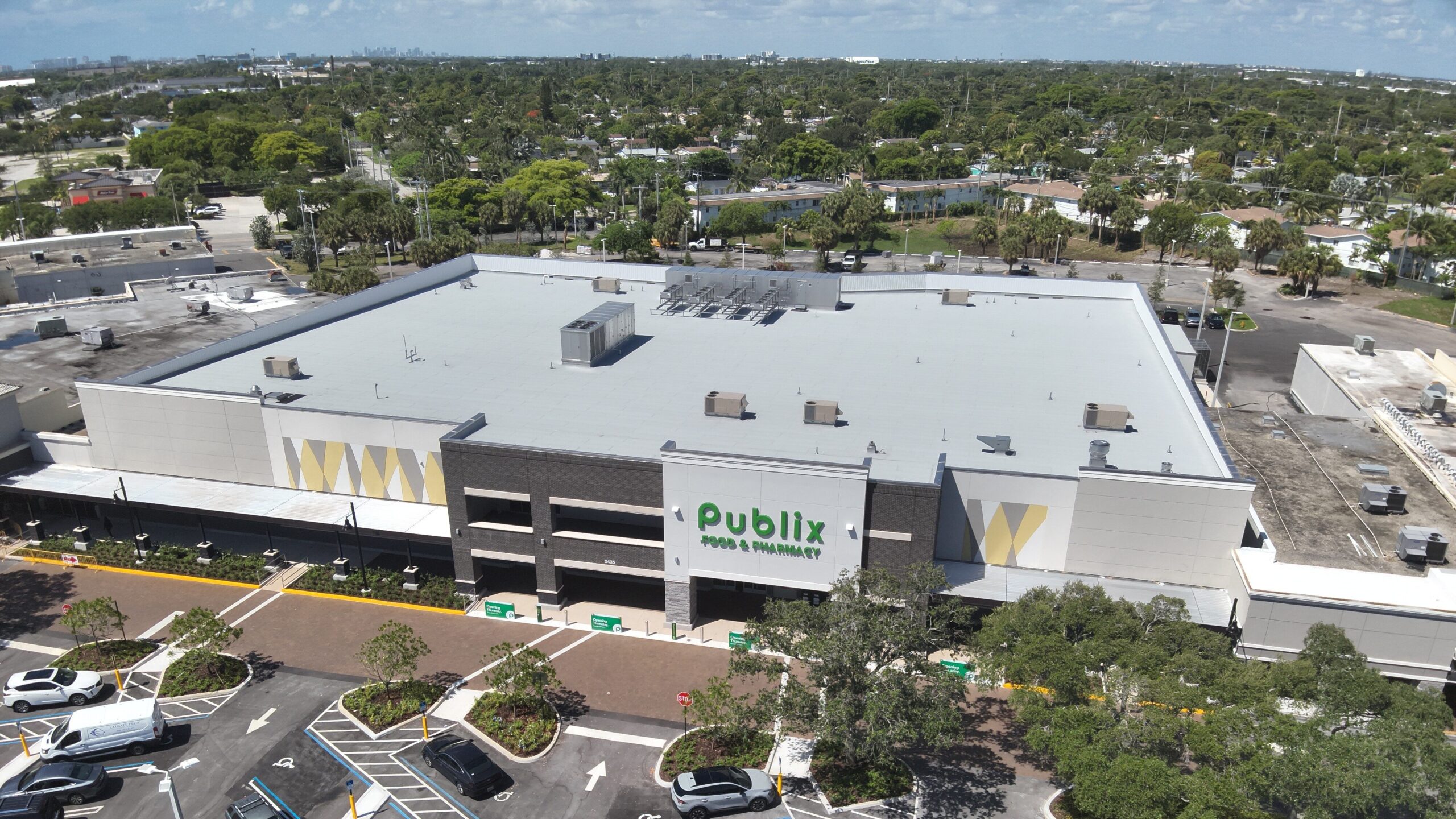 Publix #2007 - Pompano Beach, FL - New Build - Hawkins Construction - BUR