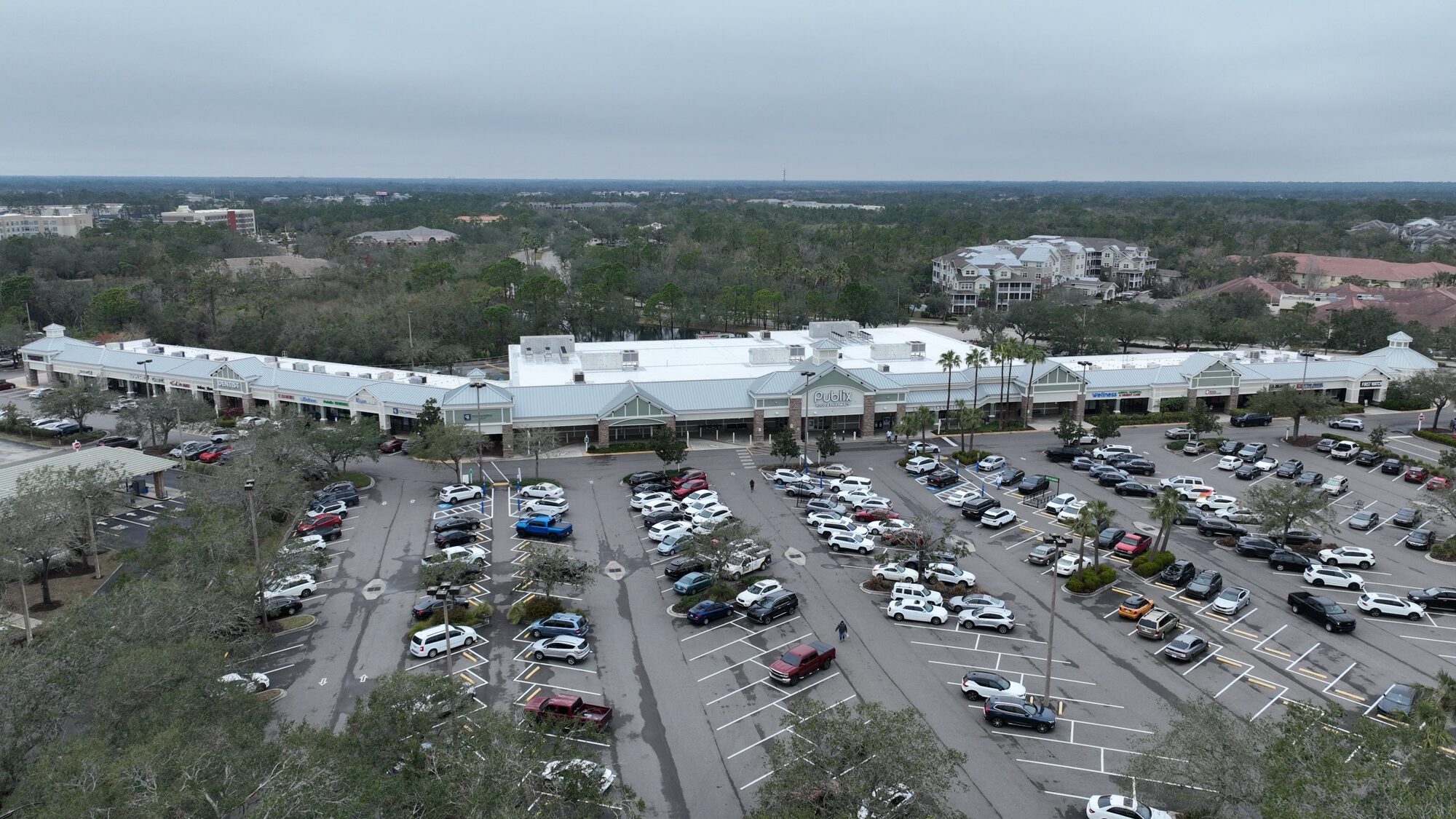 Publix #709 - Bradenton, FL - Re-Roof - Publix Super Markets - Sika Sarnafil PVC