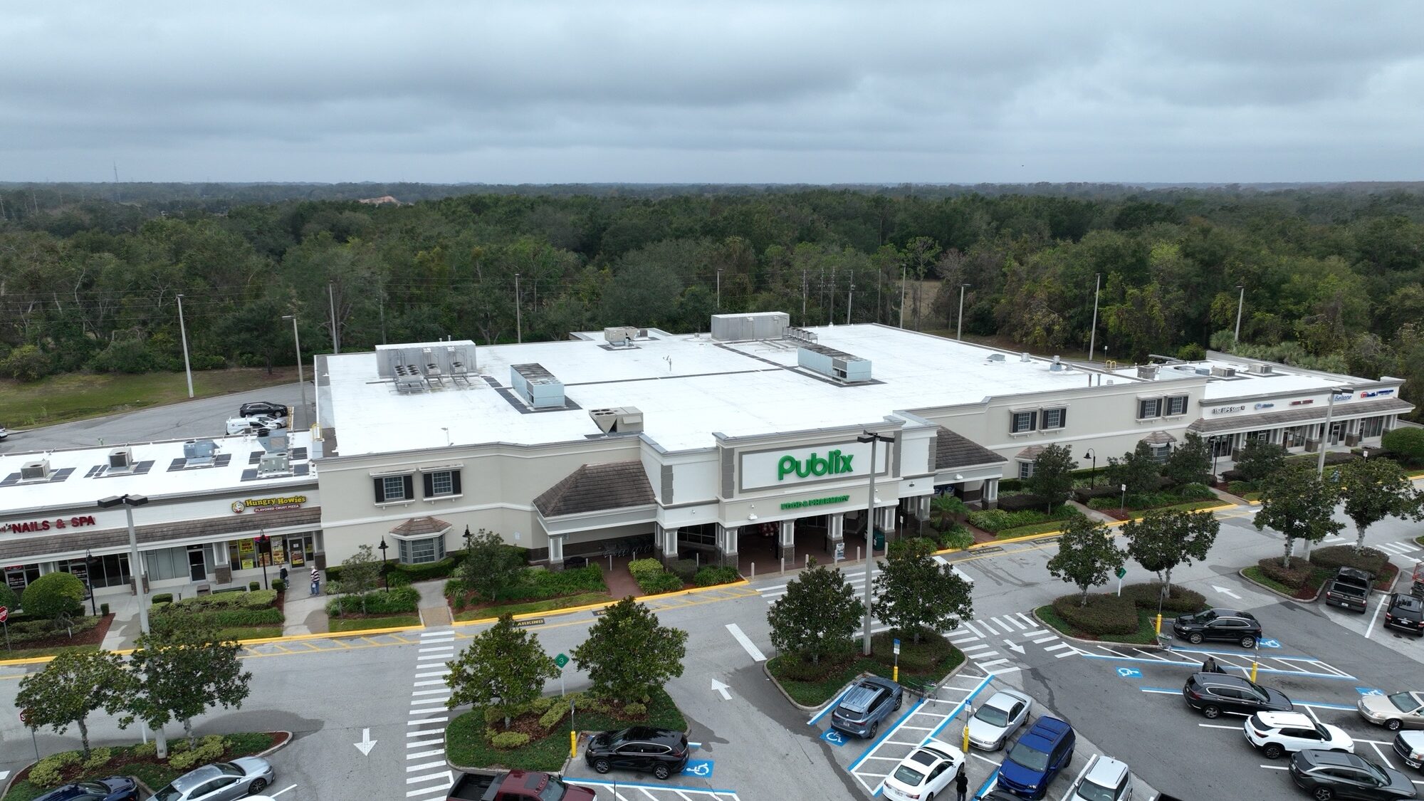 Publix #710 - Leesburg, FL - Re-Roof -
Publix Super Markets - Sika Sarnafil PVC