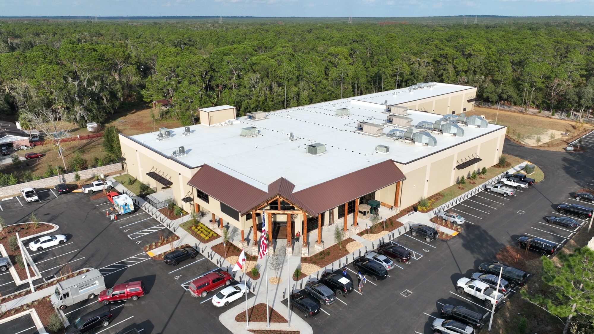 Mallards Gun Store - Crystal River, FL
New Build - Daly & Zilch (Florida) Inc. - TPO & Standing Seam