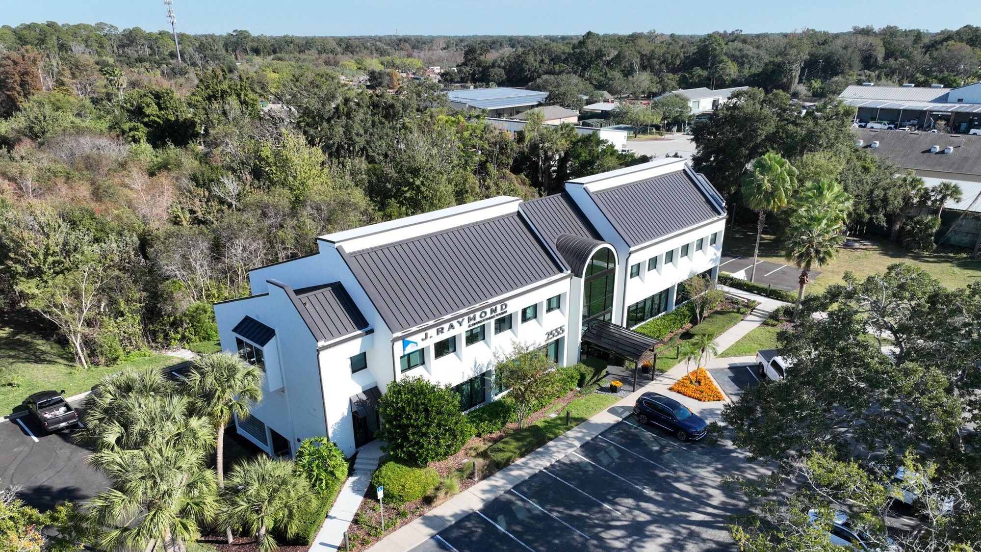 JRCC Office - Winter Park, FL 
Re-Roof - J. Raymond Construction -
Standing Seam